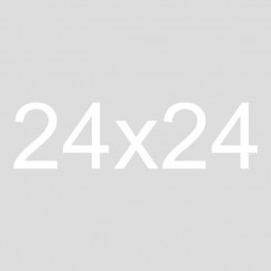 24x24 Framed Burlap Sign | Let's stay home