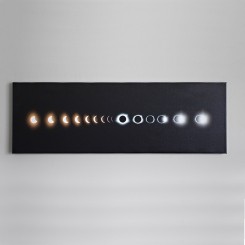 12x36 Eclipse - Wood Print